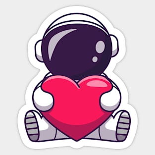 Cute Astronaut Sticker